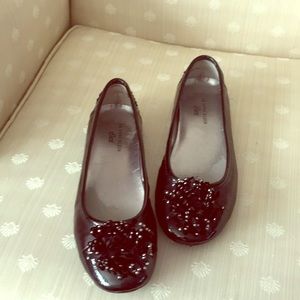 EUC AK Anne Klein iFlex Black Flats Sz 7.5